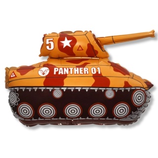 BALON FOLIOWY CZOŁG WOJSKOWY 80cm BALON WOJSKOWY CZOŁG