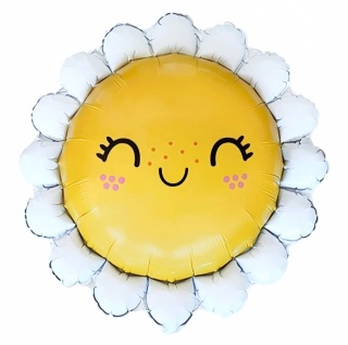 BALON FOLIOWY KWIATEK STOKROTKA 75cm BALON STOKROTKA