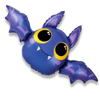 BALON FOLIOWY NIETOPERZ 111cm BALON NA HALLOWEEN NIETOPERZ