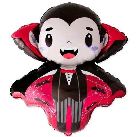BALON NA HALLOWEEN WAMPIR DRACULA 80cm BALON WAMPIR