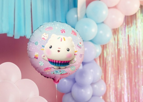 BALON FOLIOWY ŁAKOTEK Z BAJKI KOCI DOMEK GABI 45cm BALON GABBY'S DOLLHOUSE