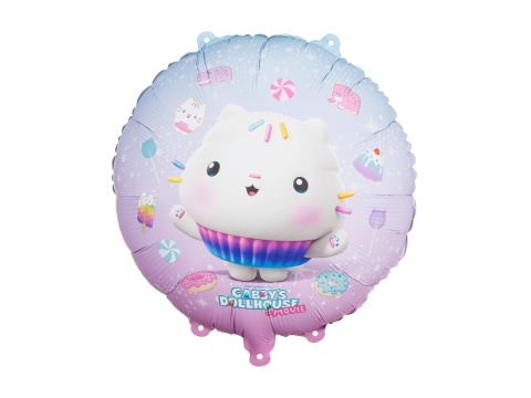 BALON FOLIOWY ŁAKOTEK Z BAJKI KOCI DOMEK GABI 45cm BALON GABBY'S DOLLHOUSE