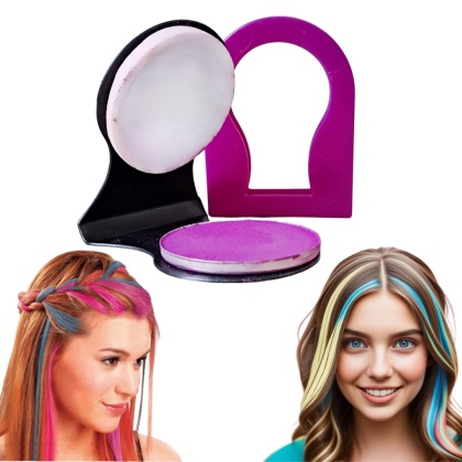 FIOLETOWA KREDA DO WŁOSÓW ZMYWALNA