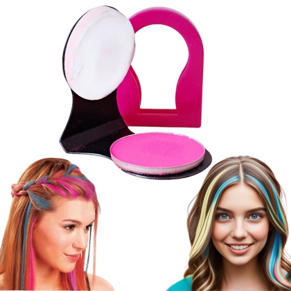 RÓŻOWA KREDA DO WŁOSÓW ZMYWALNA