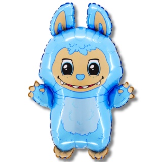 BALON FOLIOWY BAD BUNNY NIEBIESKI 80cm BALON LA-BUBU