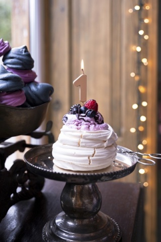 ŚWIECZKA URODZINOWA CYFRA 1 RÓŻOWE ZŁOTO 4,5cm ELEGANCKA ŚWIECZKA