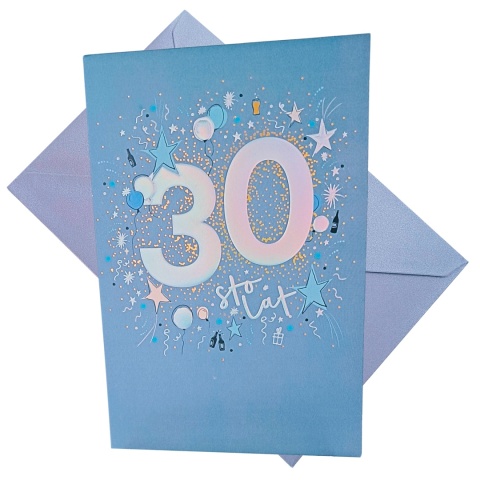 kartka z życzeniami na 30 urodziny