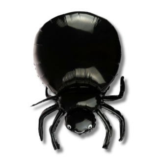 BALON FOLIOWY CZARNY PAJĄK 74cm BALON NA HALLOWEEN