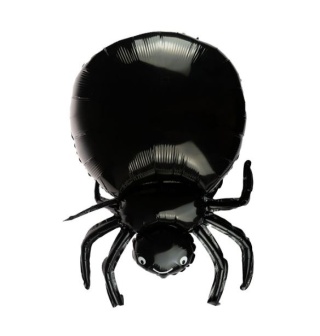 BALON FOLIOWY CZARNY PAJĄK 74cm BALON NA HALLOWEEN