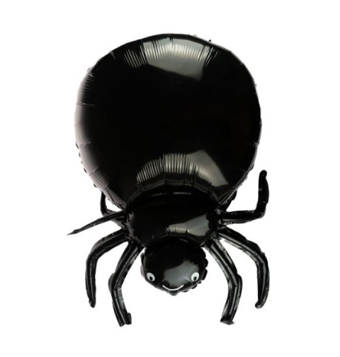 BALON FOLIOWY CZARNY PAJĄK 74cm BALON NA HALLOWEEN