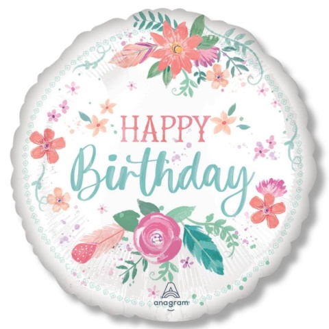 balon urodzinowy dla kobiety