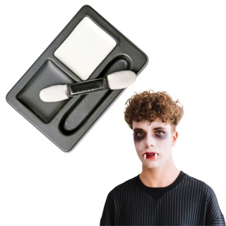 FARBKI DO TWARZY BIAŁA I CZARNA HALLOWEEN PRZYJĘCIA