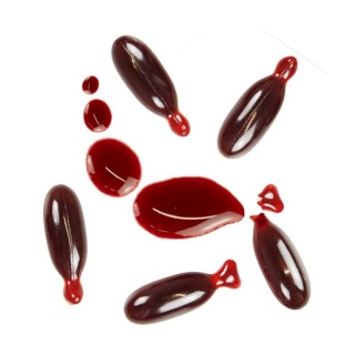 SZTUCZNA KREW W KAPSUŁKACH 5szt. KREW NA HALLOWEEN