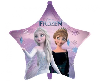 BALON FOLIOWY KRAINA LODU 46cm BALON FROZEN ANNA I ELSA