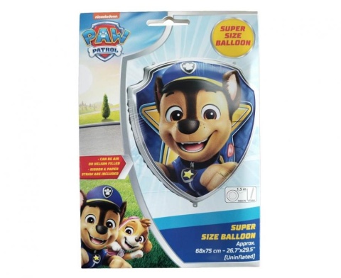 BALON FOLIOWY PSI PATROL CHASE 75cm BALON PIESEK CHASE