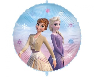 BALON FOLIOWY KRAINA LODU ANNA I ELSA 46cm BALON FROZEN