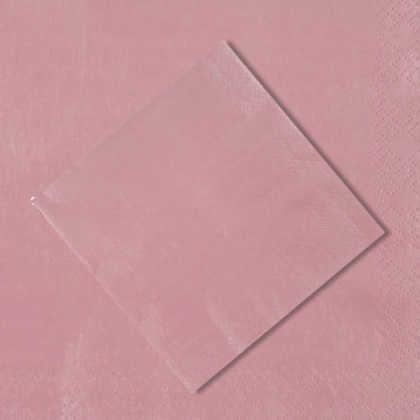 SERWETKI PERŁOWE RÓŻOWE ZŁOTO 20szt. 33x33cm DEKORACJA STOŁU