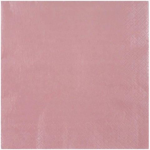 SERWETKI PERŁOWE RÓŻOWE ZŁOTO 20szt. 33x33cm DEKORACJA STOŁU