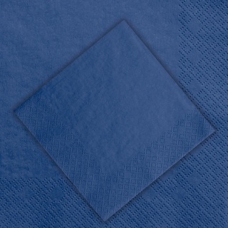 GRANATOWE SERWETKI GŁADKIE 20szt. 33x33cm SERWETKI JEDNORAZOWE