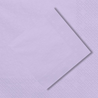 FIOLETOWE SERWETKI GŁADKIE LILIOWE 20szt. 33x33cm SERWETKI JEDNORAZOWE FIOLETOWE