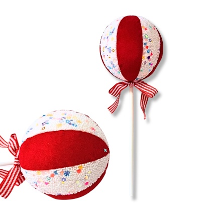 STYROPIANOWA ZAWIESZKA LIZAK BOMBKA 24cm 1szt.