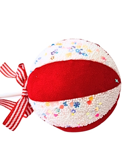 STYROPIANOWA ZAWIESZKA LIZAK BOMBKA 24cm 1szt.