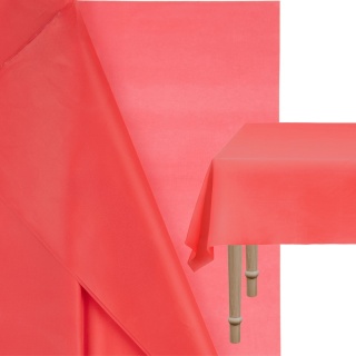 CZERWONY OBRUS CERATKA 137x183cm WIELORAZOWY