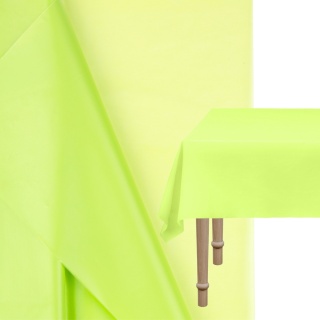 JASNOZIELONY OBRUS CERATKA 137x183cm WIELORAZOWY