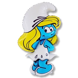 BALON FOLIOWY SMERFETKA 107cm BALON Z BAJKI SMERFY