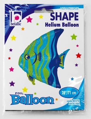 BALON FOLIOWY KOLOROWA RYBKA 61cm BALON ANGEL FISH