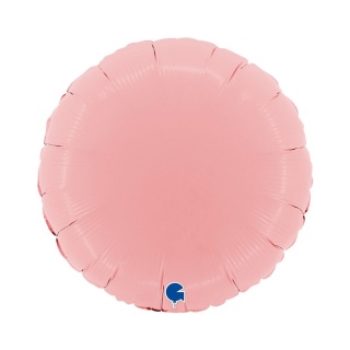 BALON FOLIOWY PASTYLKA RÓŻOWA MATOWA 45cm BALON PASTYLKA