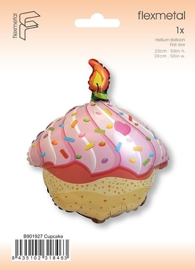 BALON FOLIOWY BABECZKA ZE ŚWIECZKĄ 59cm BALON URODZINOWY BABECZKA