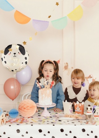 BALON URODZINOWY PIESEK 45cm BALON HAPPY BIRTHDAY