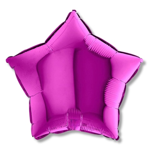 BALON GWIAZDKA FIOLETOWA 46cm BALON FIOLETOWA GIWAZDA