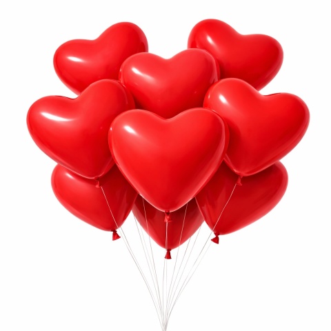 130s BALONY SERCA CZERWONE 28cm 10szt. BALON SERCE