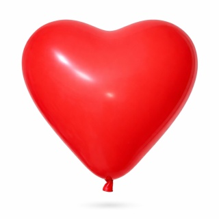 130s BALONY SERCA CZERWONE 28cm 50szt. BALON SERCE
